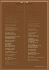 ode to poo